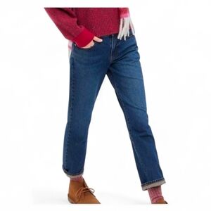 UNIQLO Dark Wash Straight Jeans - Size 24